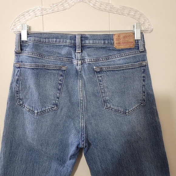 Lucky Brand Authentic Straight Crop Jeans Size 8/29 - Picture 7 of 12